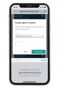 uCallManager Queues Mobile