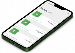 uCallManager Dashboard mobile